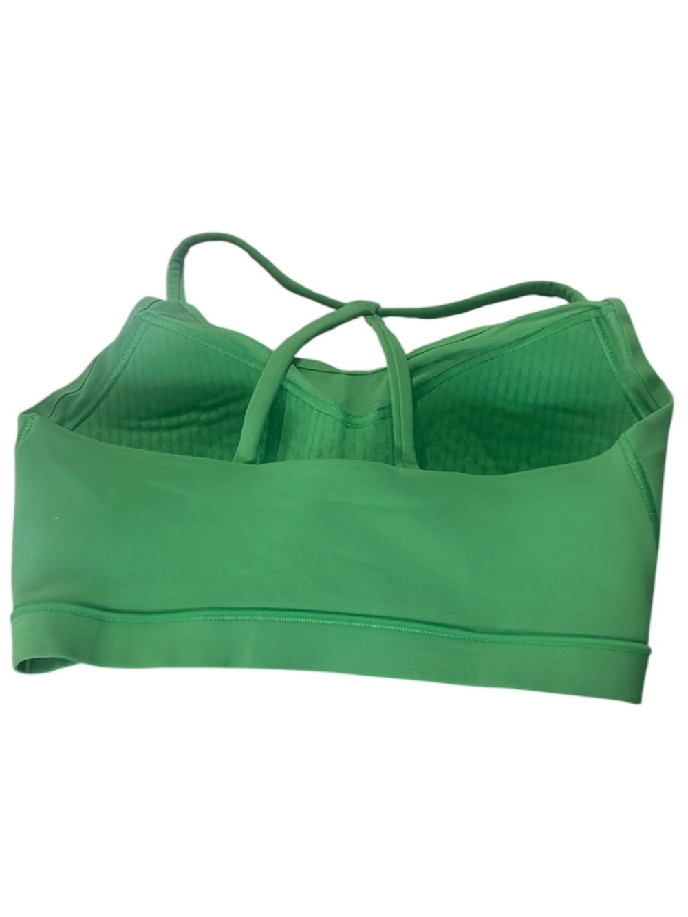 Gymshark Studio Sports Bra Size Small In Apple Green Sleeveless Strappy Back - Picture 3 of 10